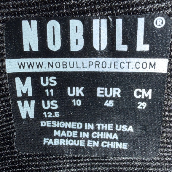 NOBULL Black Trainers - Picture 5 of 6